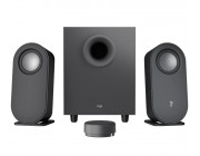 Logitech Z407 Speaker System 2.1 (40W, 20W subwoofer, 2x10W), Bluetooth: 5.0, Wireless control,  3.5 mm input, Micro-USB input, Black